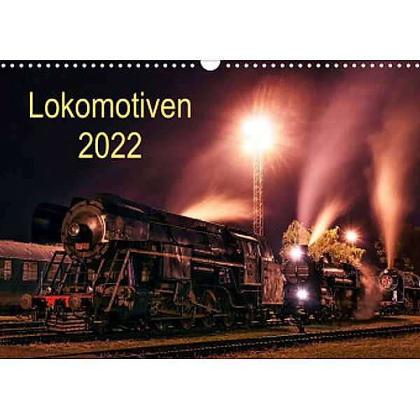 Lokomotiven 2022 (Wandkalender 2022 DIN A3 quer), Martin Dzurjanik