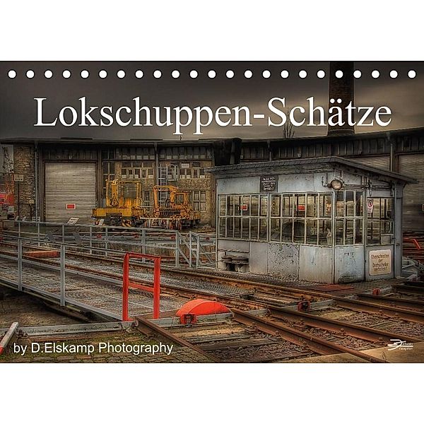 Lokschuppen-Schätze (Tischkalender 2023 DIN A5 quer), Danny Elskamp