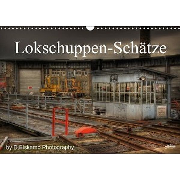 Lokschuppen-Schätze (Wandkalender 2020 DIN A3 quer), Danny Elskamp