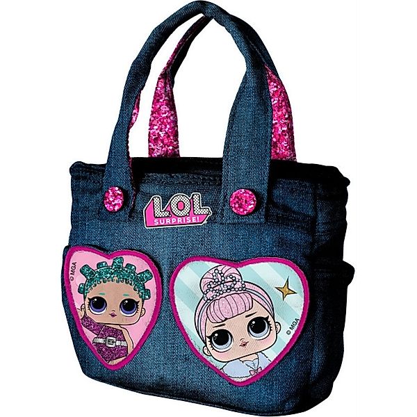 LOL Jeans-Tasche m. Glitzer