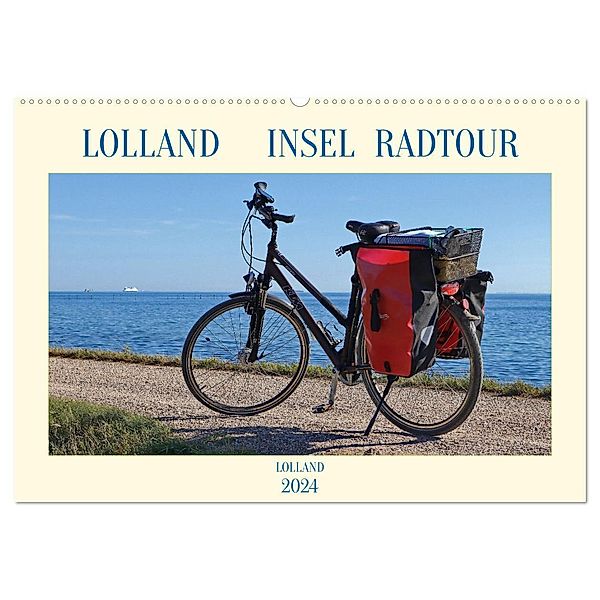 Lolland Insel Radtour = Projekt # 330 (Wandkalender 2024 DIN A2 quer), CALVENDO Monatskalender, Calvendo