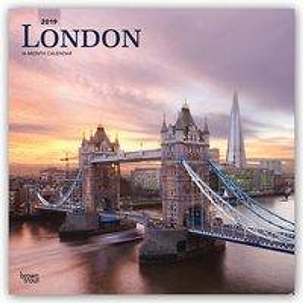 London 2019 - 18-Monatskalender mit freier TravelDays-App