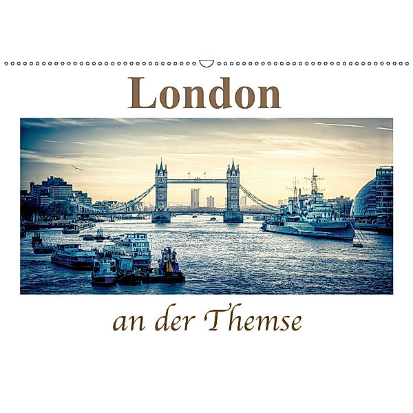London an der Themse (Wandkalender 2019 DIN A2 quer), Steffen Wenske