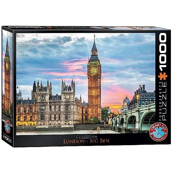Eurographics London Big Ben (Puzzle)