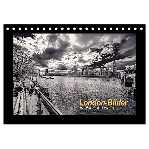 London-Bilder (Tischkalender 2024 DIN A5 quer), CALVENDO Monatskalender, Markus Landsmann