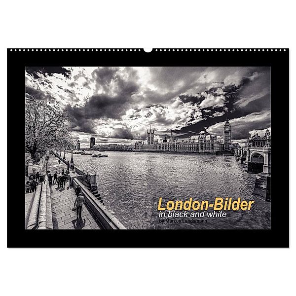 London-Bilder (Wandkalender 2024 DIN A2 quer), CALVENDO Monatskalender, Markus Landsmann