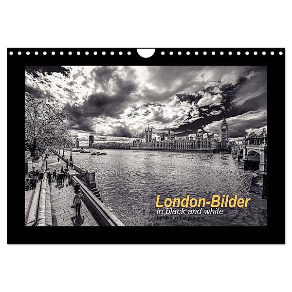 London-Bilder (Wandkalender 2024 DIN A4 quer), CALVENDO Monatskalender, Markus Landsmann