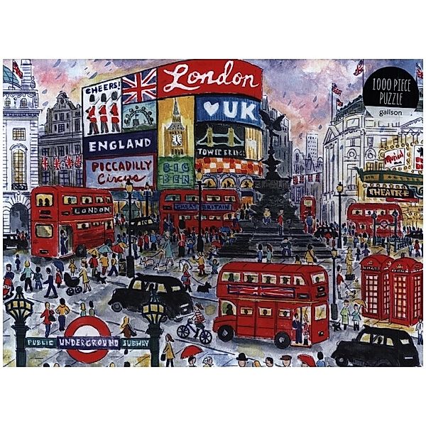 London By Michael Storrings 1000 Piece Puzzle, Galison