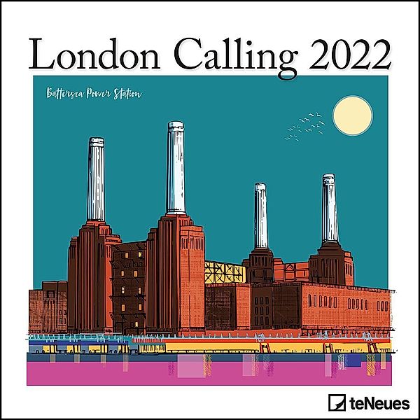 London Calling 2022 - Wand-Kalender - Broschüren-Kalender - 30x30 - 30x60 geöffnet