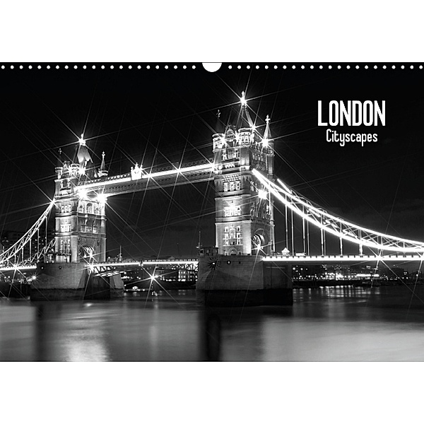 LONDON - Cityscapes (AT - Version) (Wandkalender 2014 DIN A3 quer), Melanie Viola