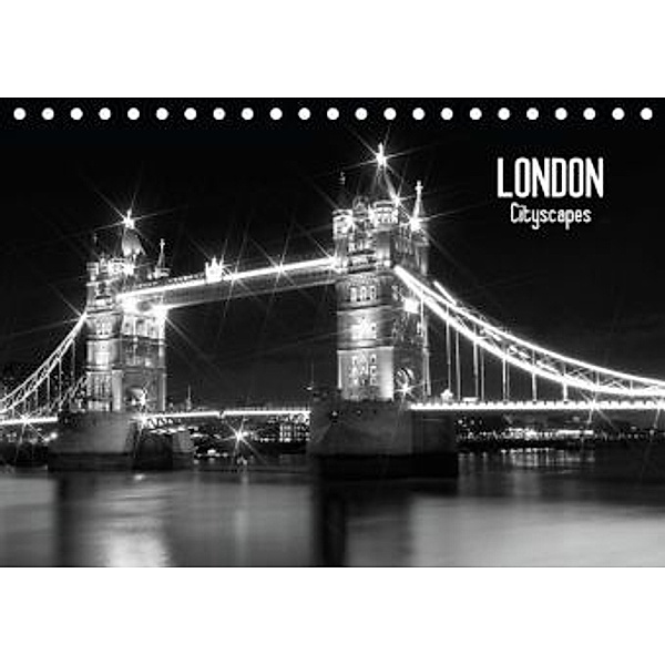 LONDON - Cityscapes (CH - Version) (Tischkalender 2016 DIN A5 quer), Melanie Viola