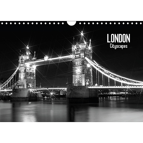 LONDON - Cityscapes (CH - Version) (Wandkalender 2014 DIN A4 quer), Melanie Viola