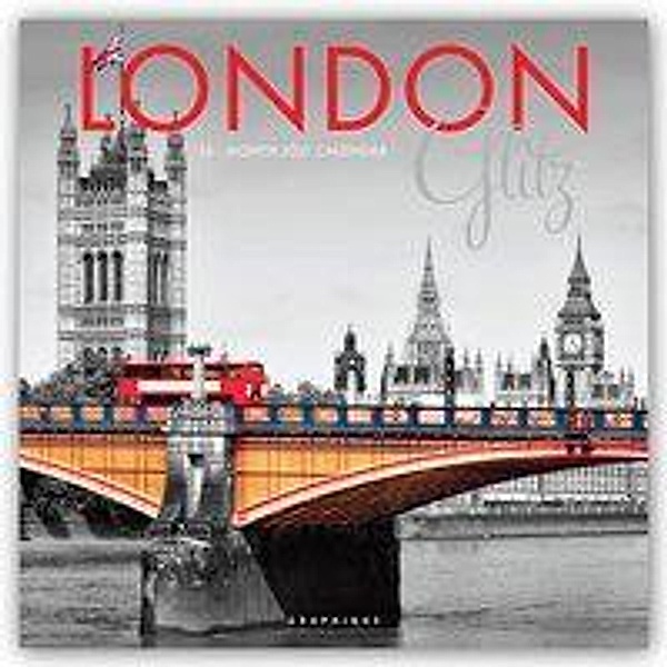 London Glitz - Glitzerndes London 2021 - 20-Monatskalender, Graphique de France