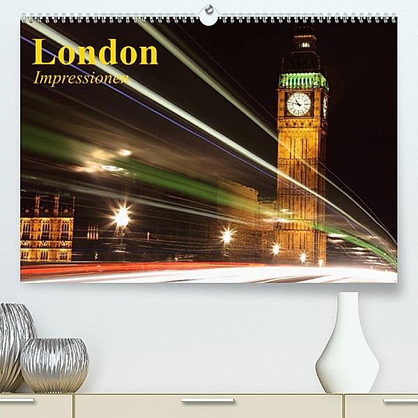 London - Impressionen (Premium, hochwertiger DIN A2 Wandkalender 2023, Kunstdruck in Hochglanz), Elisabeth Stanzer