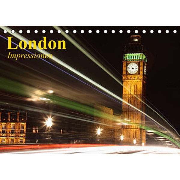 London - Impressionen (Tischkalender 2022 DIN A5 quer), Elisabeth Stanzer
