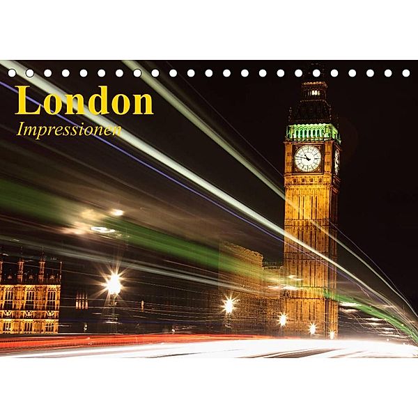 London - Impressionen (Tischkalender 2023 DIN A5 quer), Elisabeth Stanzer