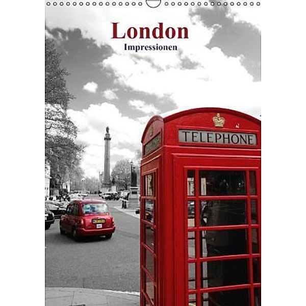 London - Impressionen (Wandkalender 2014 DIN A3 hoch), Hartwig Bambach