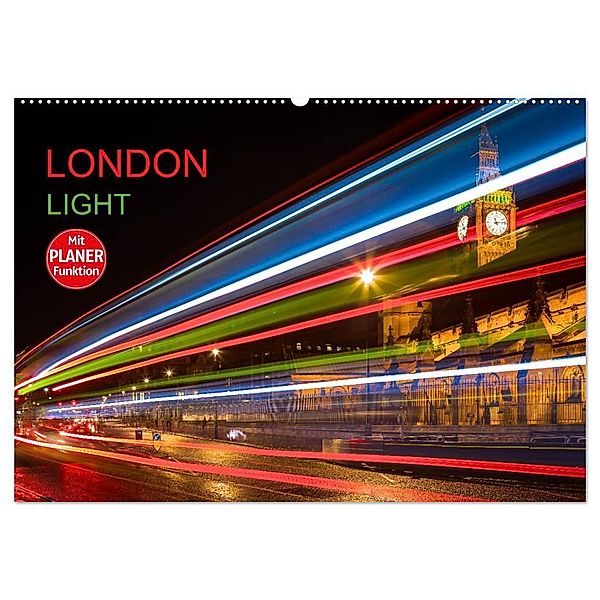 London Light (Wandkalender 2024 DIN A2 quer), CALVENDO Monatskalender, Dirk Meutzner