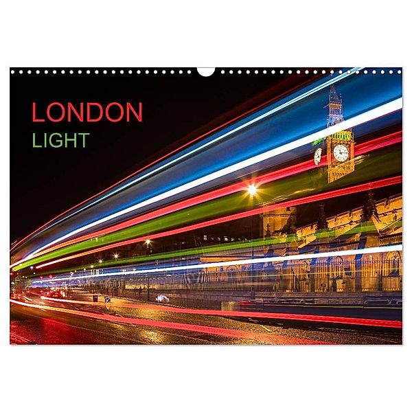 London Light (Wandkalender 2024 DIN A3 quer), CALVENDO Monatskalender, Dirk Meutzner