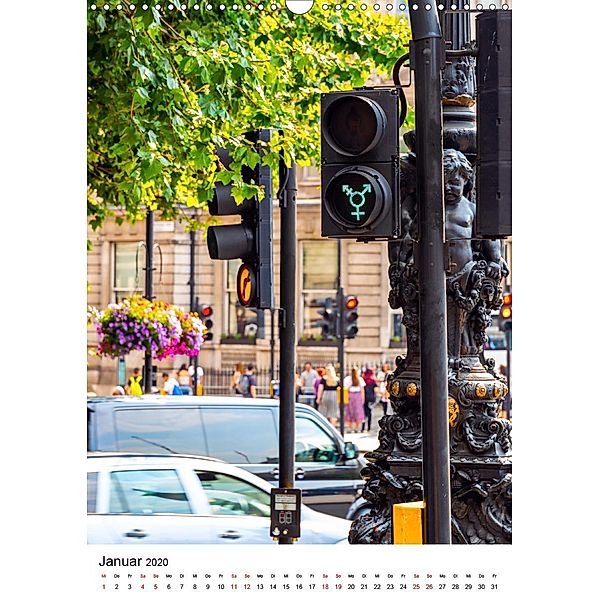 London, mal anders (Wandkalender 2020 DIN A3 hoch), Holger Much