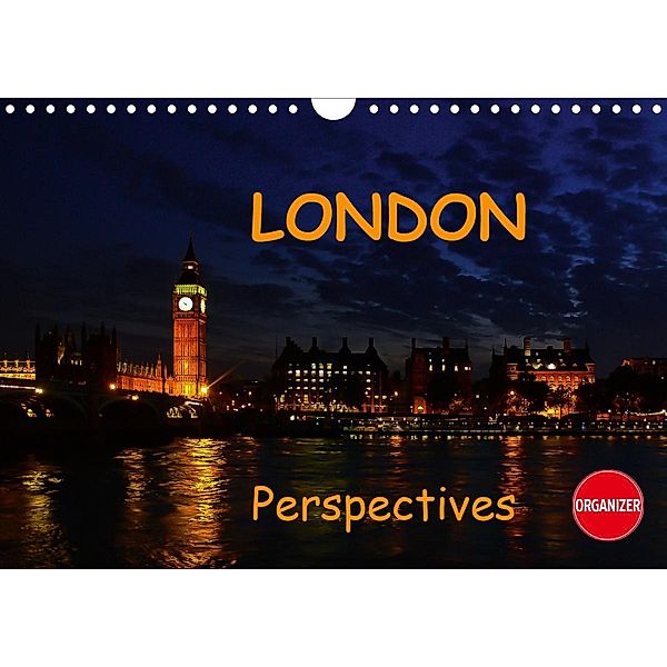 London perspectives (Wall Calendar 2021 DIN A4 Landscape), Andreas Schoen