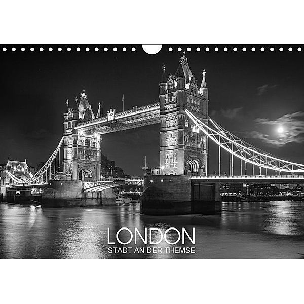 London Stadt an der Themse (Wandkalender 2017 DIN A4 quer), Dirk Meutzner