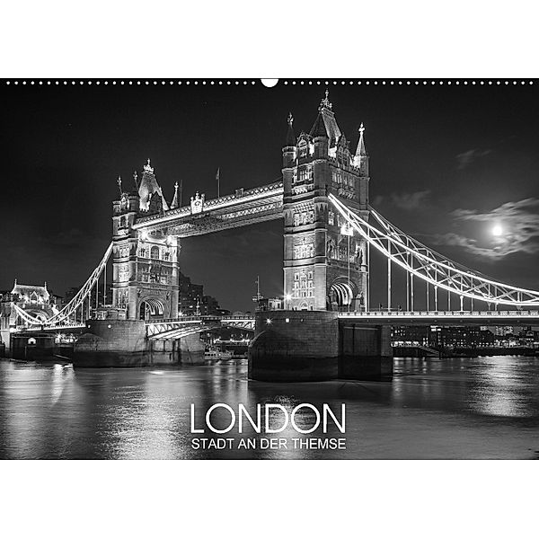 London Stadt an der Themse (Wandkalender 2018 DIN A2 quer), Dirk Meutzner