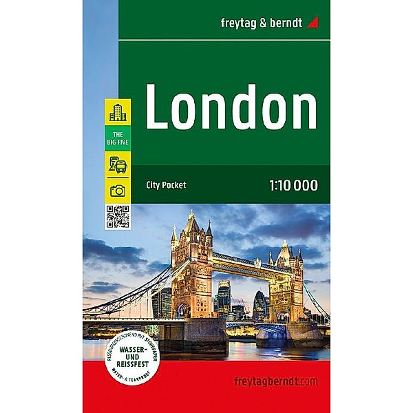 London, Stadtplan 1:10.000, freytag & berndt