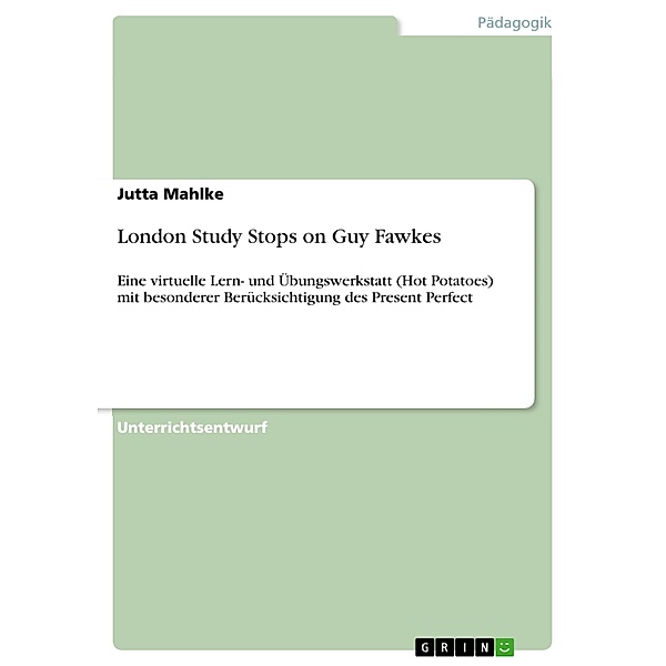 London Study Stops on Guy Fawkes, Jutta Mahlke
