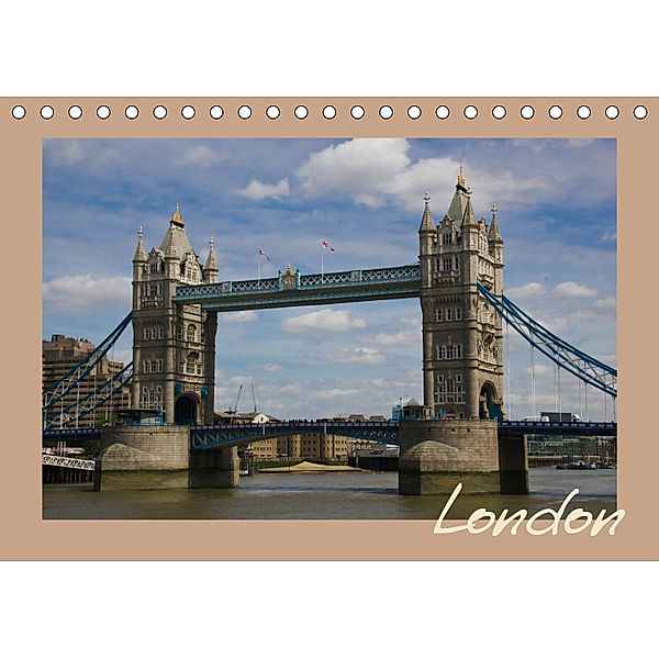 London (Tischkalender 2019 DIN A5 quer), Andrea Koch