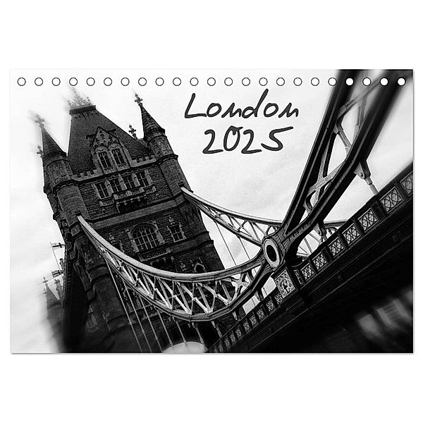 London (Tischkalender 2025 DIN A5 quer), CALVENDO Monatskalender, Calvendo, Reiner Silberstein