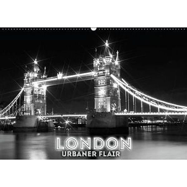 LONDON Urbaner Flair (Wandkalender 2016 DIN A2 quer), Melanie Viola