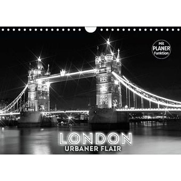 LONDON Urbaner Flair (Wandkalender 2016 DIN A4 quer), Melanie Viola