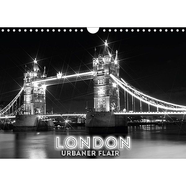 LONDON Urbaner Flair (Wandkalender 2021 DIN A4 quer), Melanie Viola