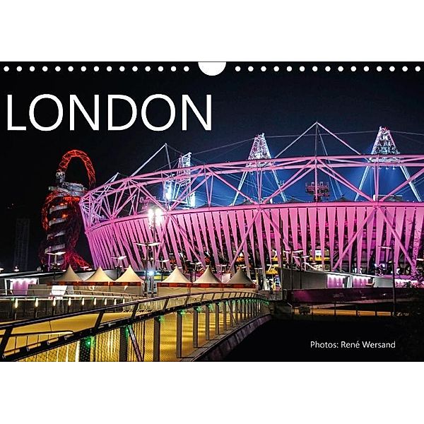 LONDON (Wandkalender 2017 DIN A4 quer), René Wersand