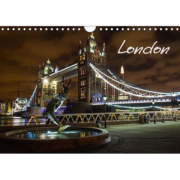 London (Wandkalender 2018 DIN A4 quer), pd-photography.at