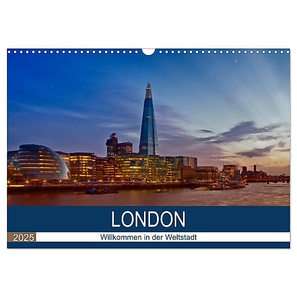 LONDON Willkommen in der Weltstadt (Wandkalender 2025 DIN A3 quer), CALVENDO Monatskalender, Calvendo, Melanie Viola