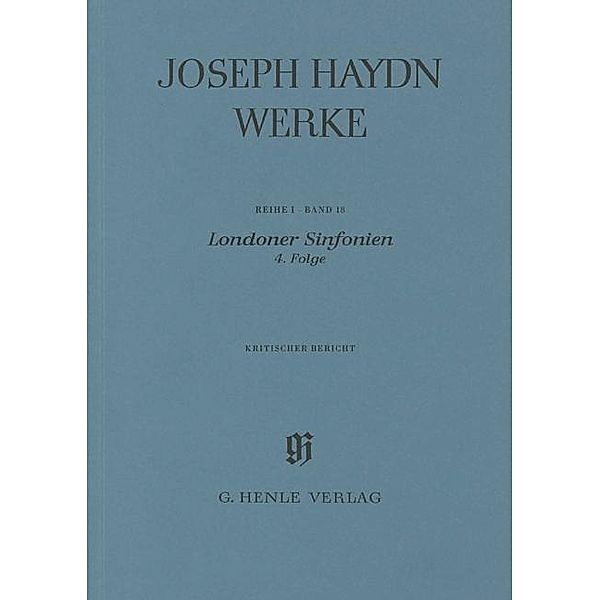 Londoner Sinfonien, Joseph - Londoner Sinfonien, 4. Folge Haydn