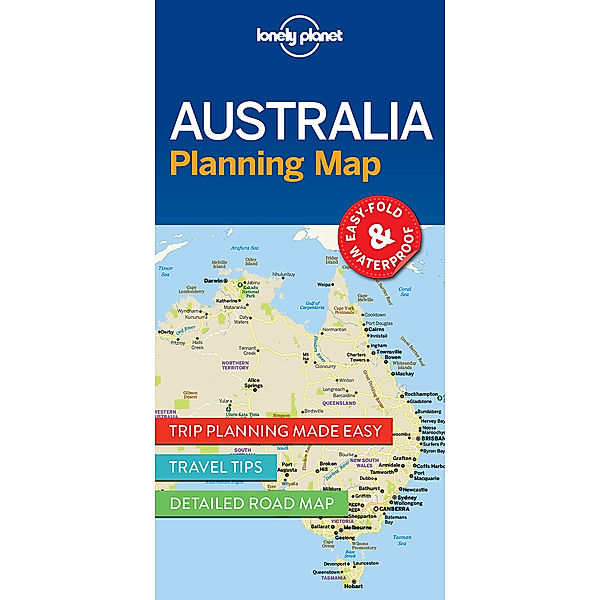 Lonely Planet Australia Planning Map, Lonely Planet
