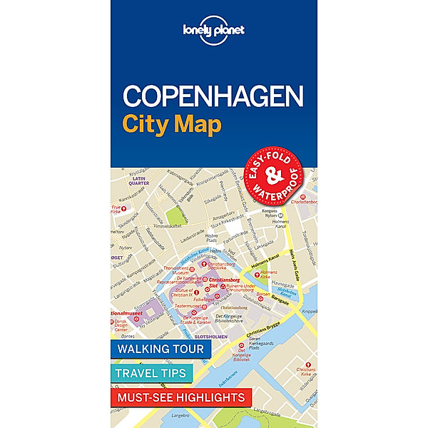 Lonely Planet City Map / Lonely Planet Copenhagen City Map, Lonely Planet