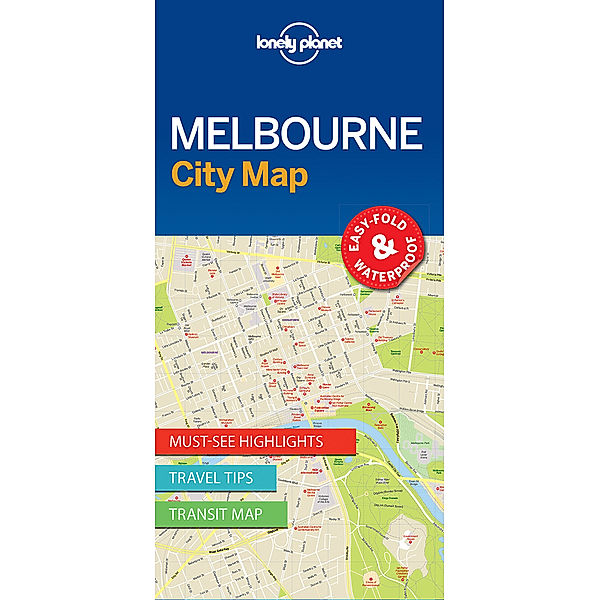 Lonely Planet City Map / Lonely Planet Melbourne City Map, Lonely Planet