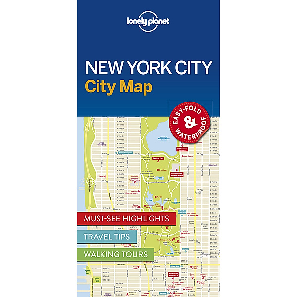 Lonely Planet City Map / Lonely Planet New York City Map, Lonely Planet