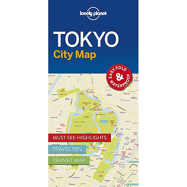 Lonely Planet City Map / Lonely Planet Tokyo City Map, Lonely Planet