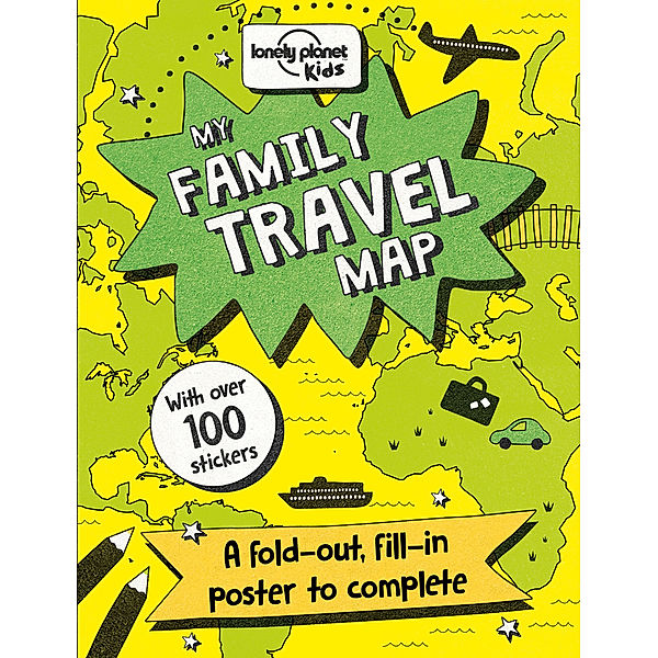 Lonely Planet Kids / Lonely Planet My Family Travel Map, Lonely Planet Kids