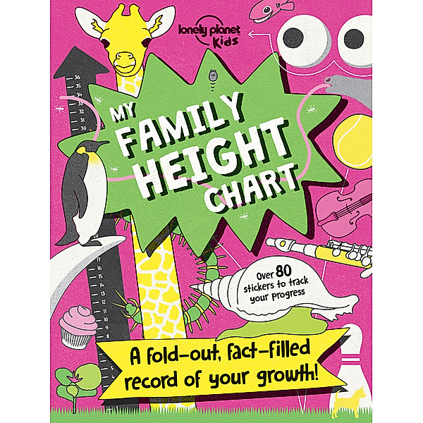 Lonely Planet Kids My Family Height Chart, Lonely Planet Kids