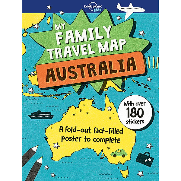 Lonely Planet Kids My Family Travel Map - Australia, Joe Fullman