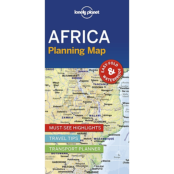 Lonely Planet Planning Maps / Lonely Planet Africa Planning Map, Lonely Planet