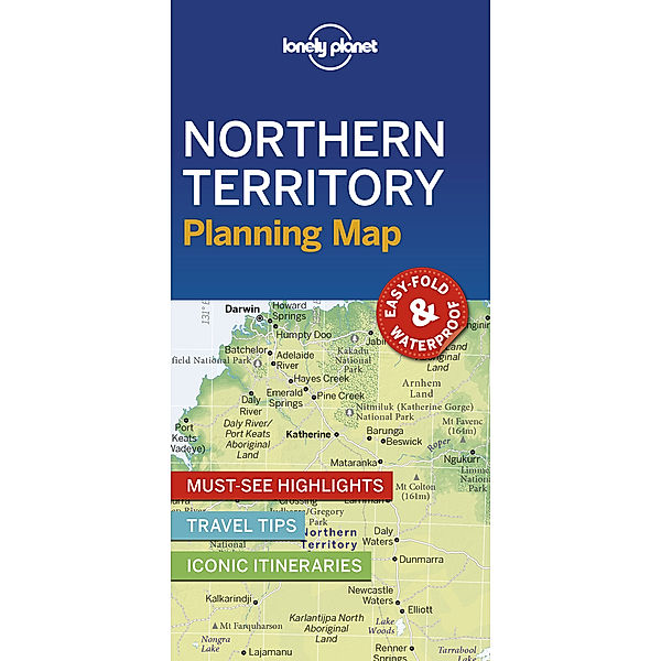 Lonely Planet Planning Maps / Lonely Planet Northern Territory Planning Map, Lonely Planet
