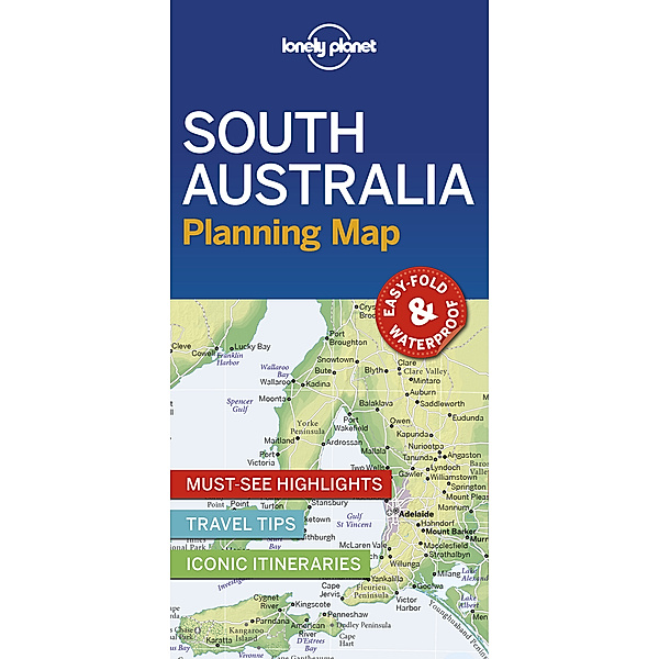 Lonely Planet Planning Maps / Lonely Planet South Australia Planning Map, Lonely Planet