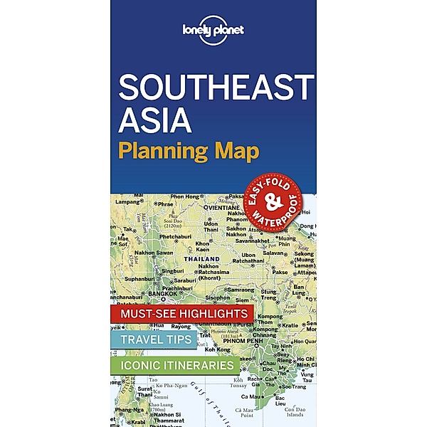 Lonely Planet Planning Maps / Lonely Planet Southeast Asia Planning Map, Lonely Planet
